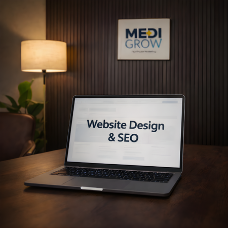 Clinic website design Dubai modern layout and responsive